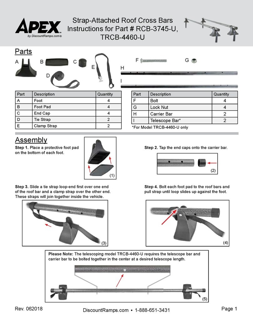 Apex Digital RCB-3745-U User manual