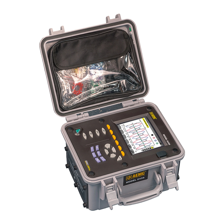 AEMC PowerPad 8436 User manual