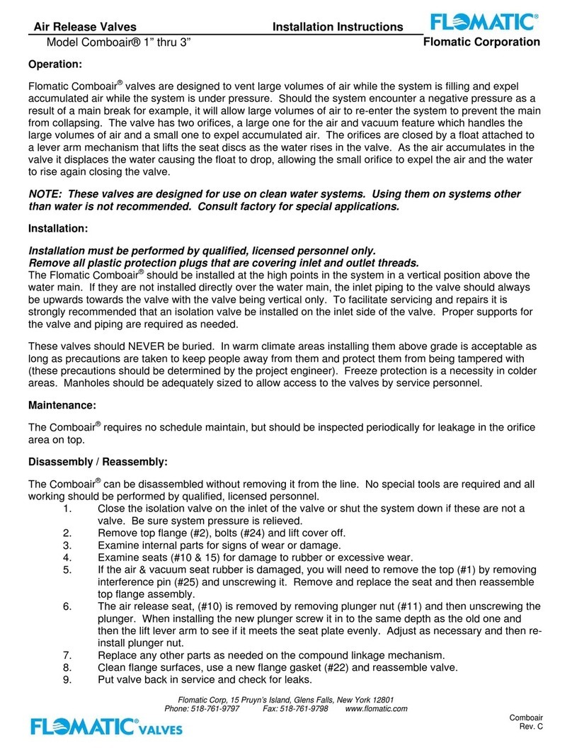 Flomatic Comboair installation instructions