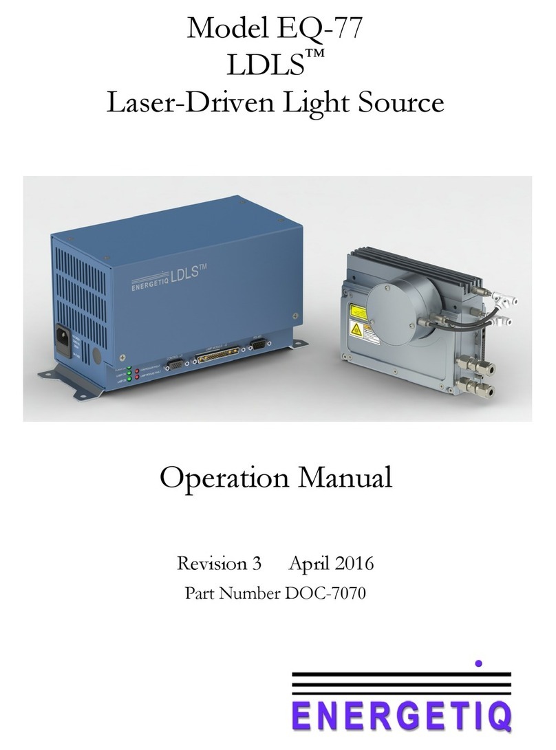 Energetiq LDLS EQ-77 Operation manual