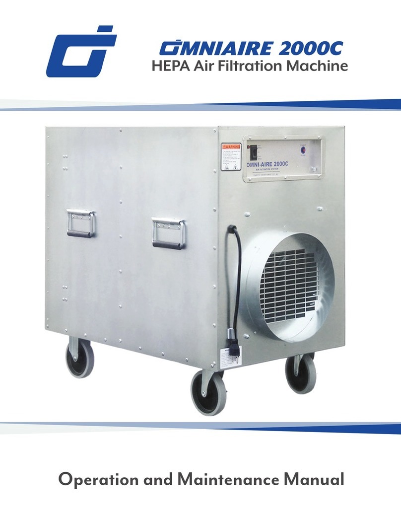 Omniaire 2000C Operation and maintenance manual