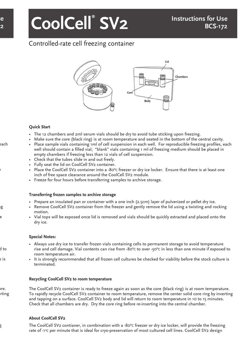 BioCision CoolCell SV2 Instructions for use