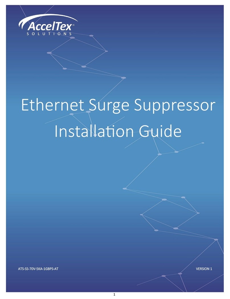 AccelTex ATS-SS-70V-5KA-1GBPS-AT installation guide