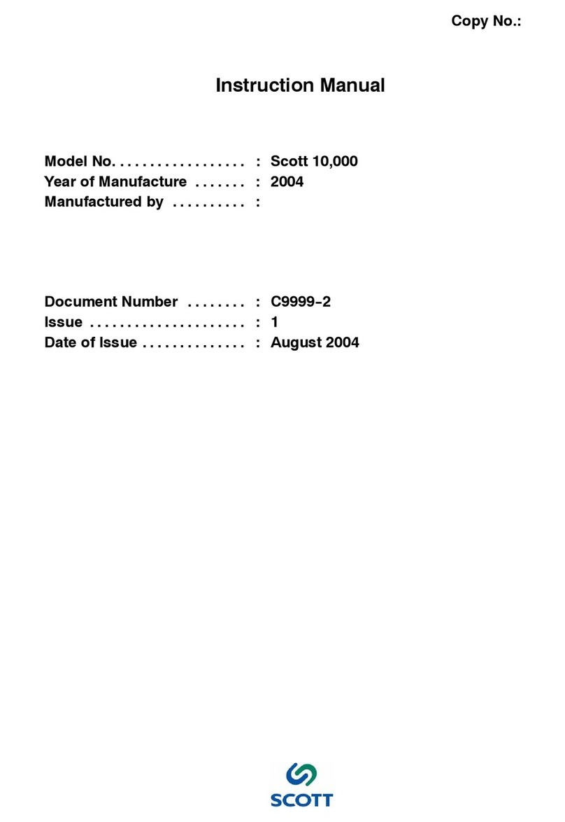 Scott 10,000 instruction manual