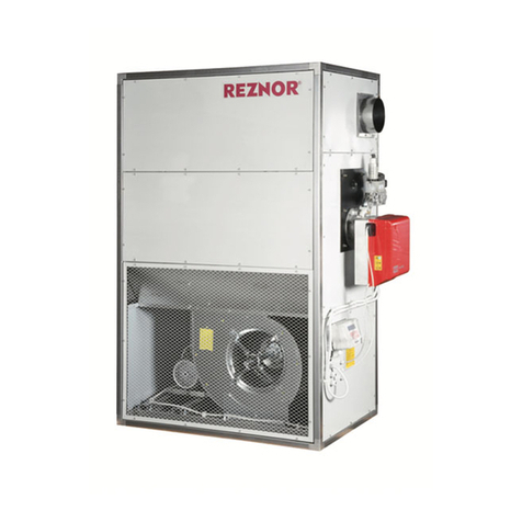 Reznor FSE series Installation instructions