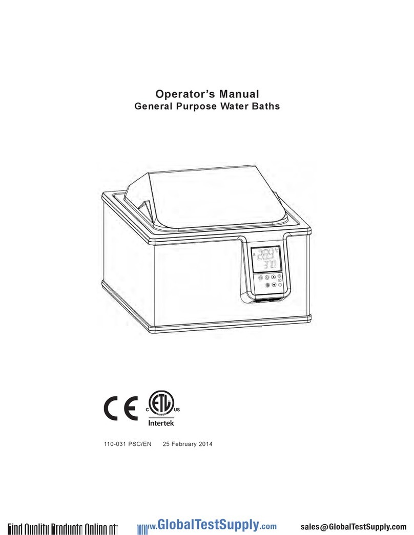 PolyScience WB05A11B Operator's manual