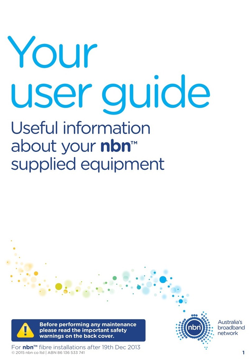 NBN connection box user guide