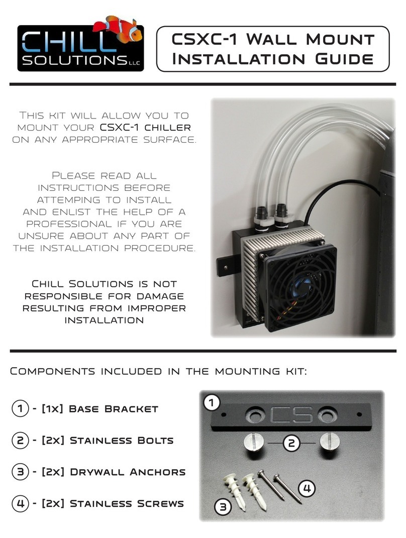 Chill Solutions CSXC-1 installation guide Chill Solutions CSXC-1 installation guide