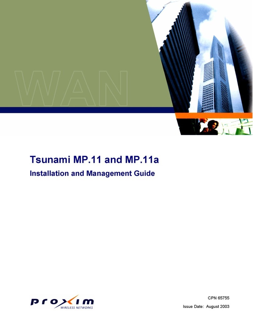 Proxim Antenna Tsunami MP.11 Programming manual