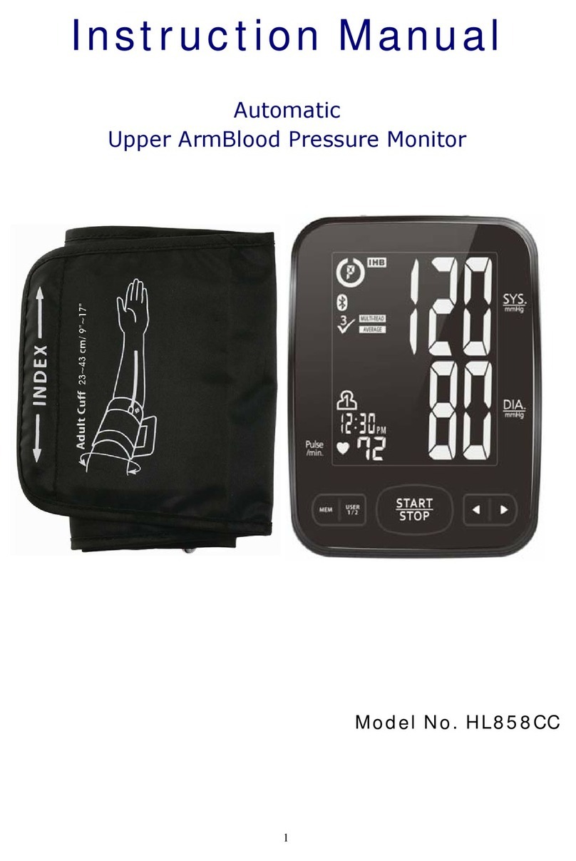 Health & Life HL858CC User manual Health & Life HL858CC User manual