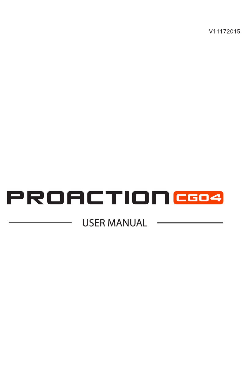 YUNEEC Proaction CGO4 user manual