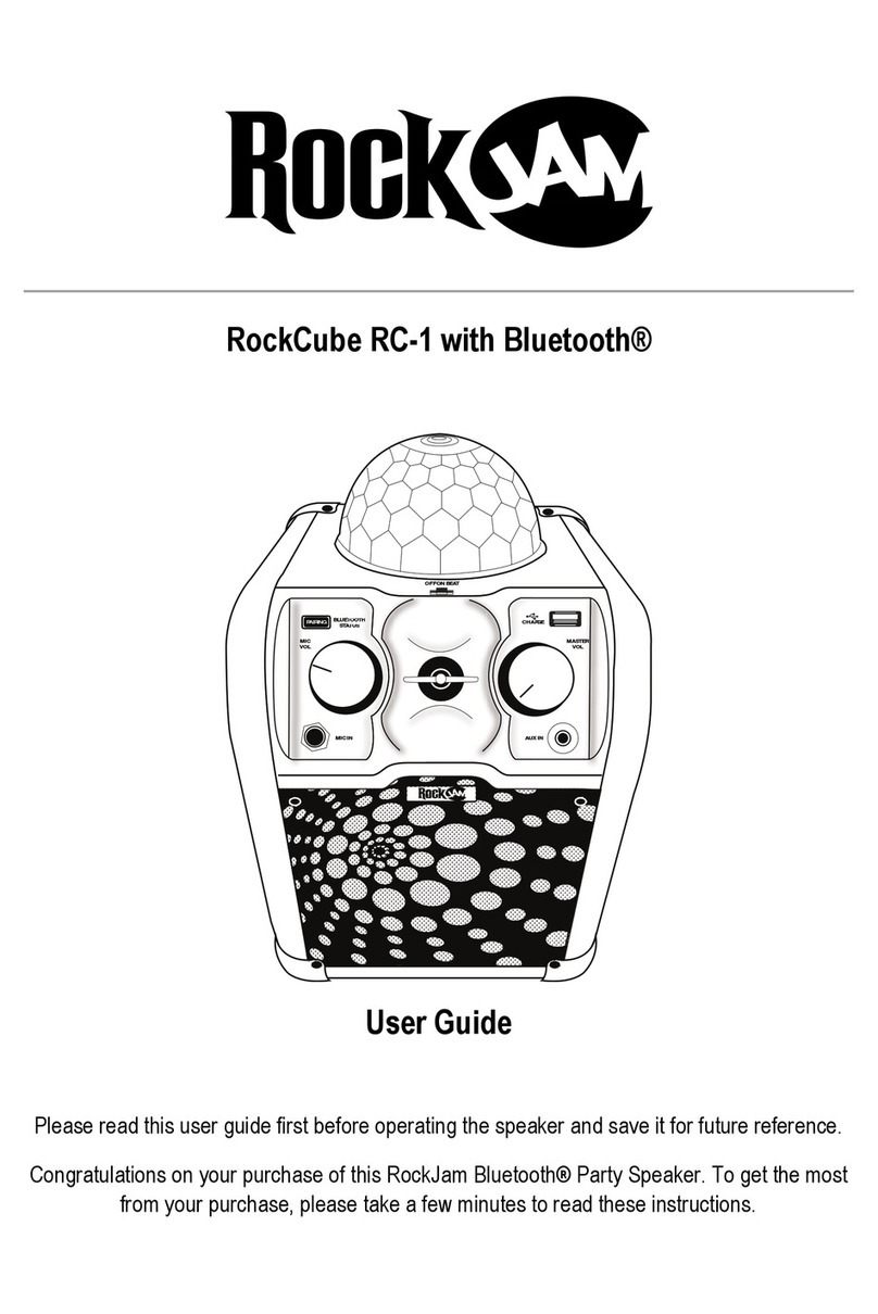 RockJam RockCube RC-1 User manual