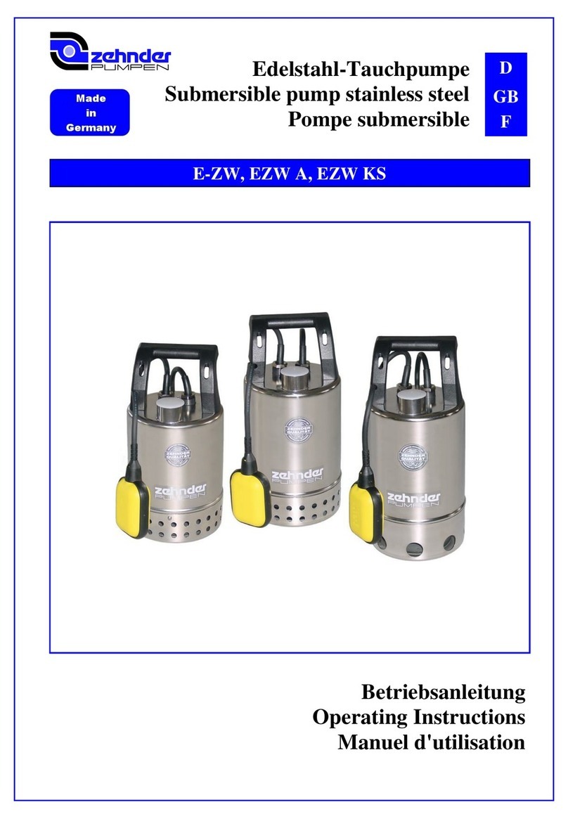 Zehnder Rittling E-ZW series operating instructions