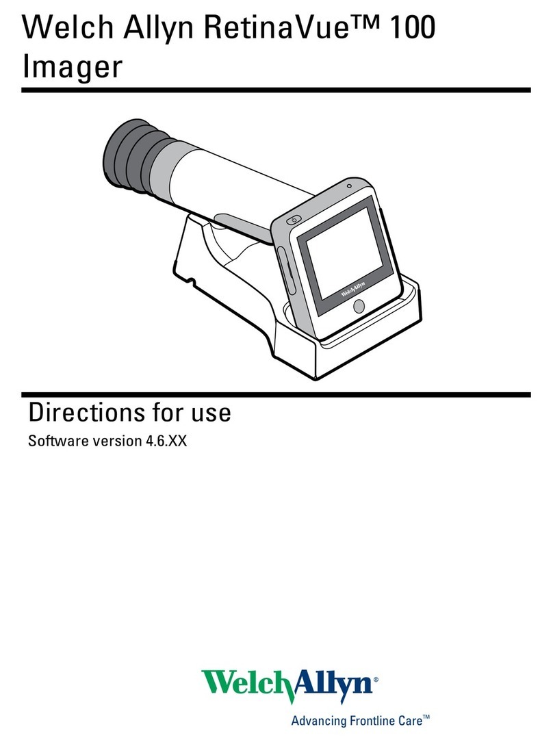 Welch Allyn RetinaVue 100 Imager Directions for use