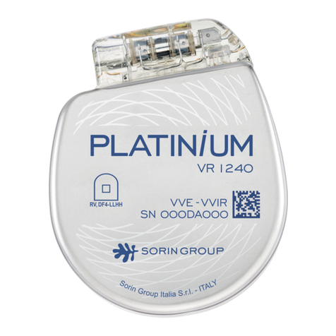 sorin Platinum VR 1210 User manual