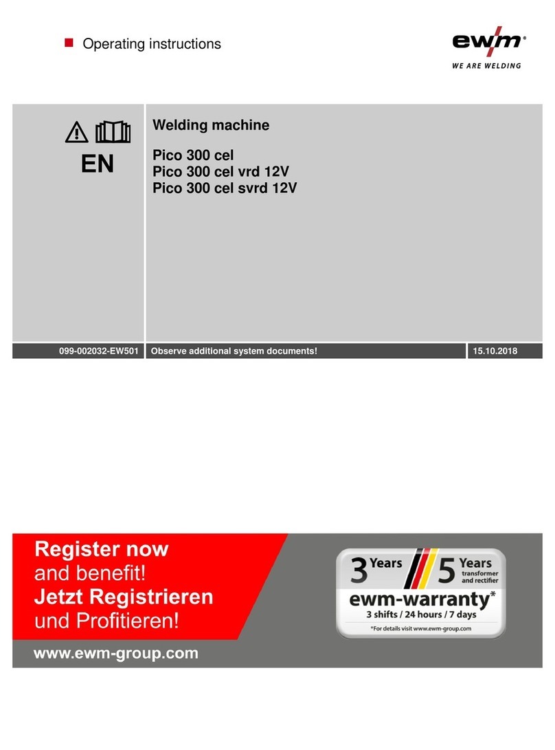 EWM Pico 300 cel User manual EWM Pico 300 cel User manual