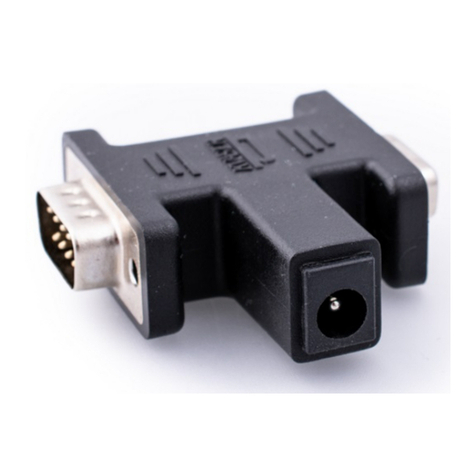 Kvaser DB9-Power Inlet user guide