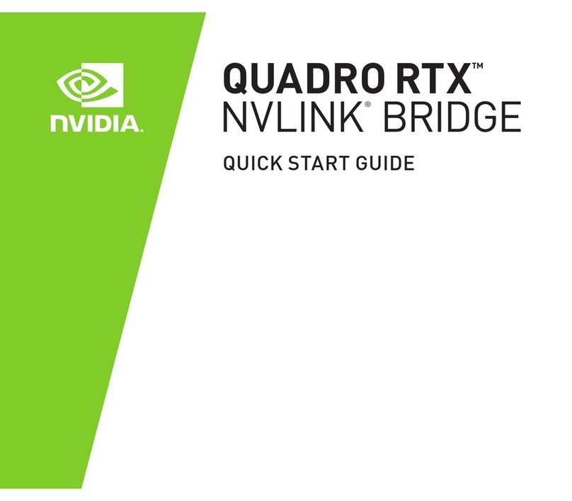 Nvidia QUADRO RTX NVLINK quick start guide