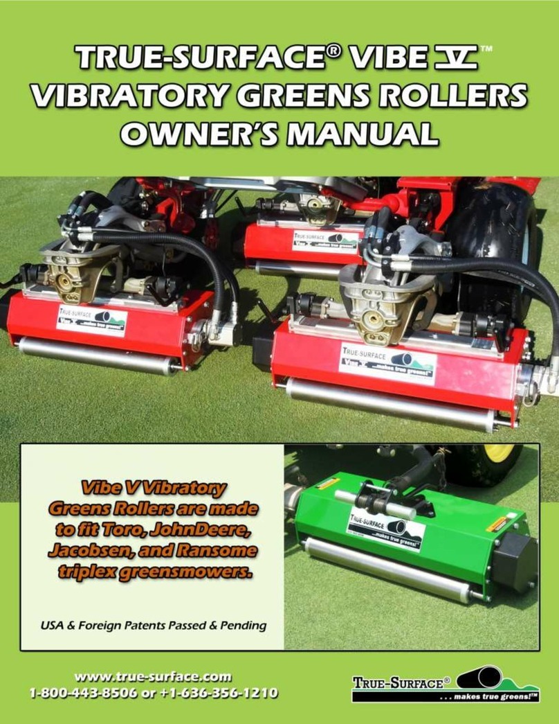 True-Surface Vibe V owner's manual