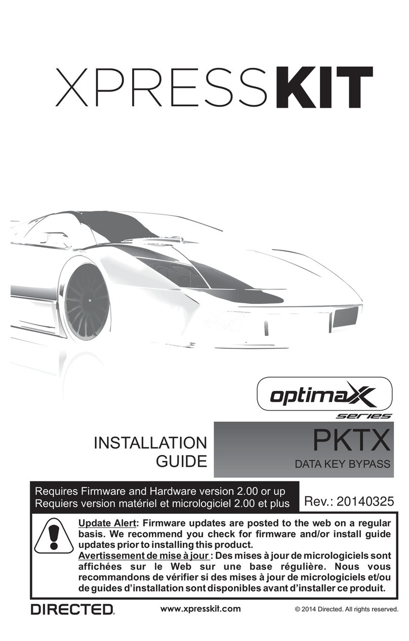 Xpresskit OptimaX series installation guide