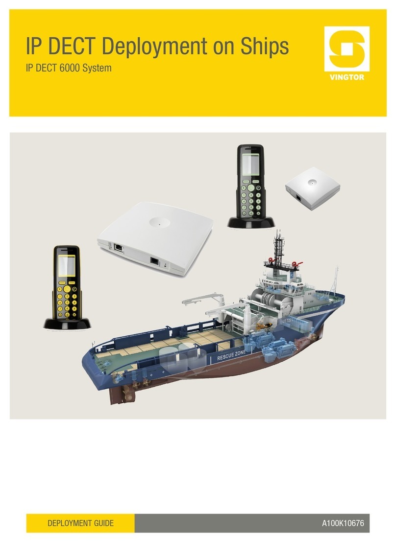 Vingtor IP DECT 6000 Deployment guide