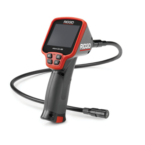 RIDGID micro CA-100 Operator's manual