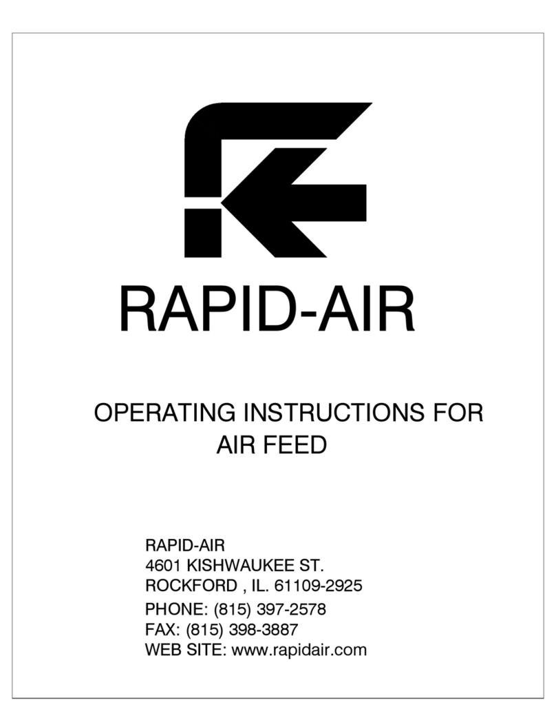 Rapid-Air AIR FEED A series operating instructions