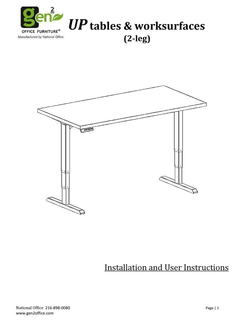 gen2 UP Installation and user instructions gen2 UP Installation and user instructions