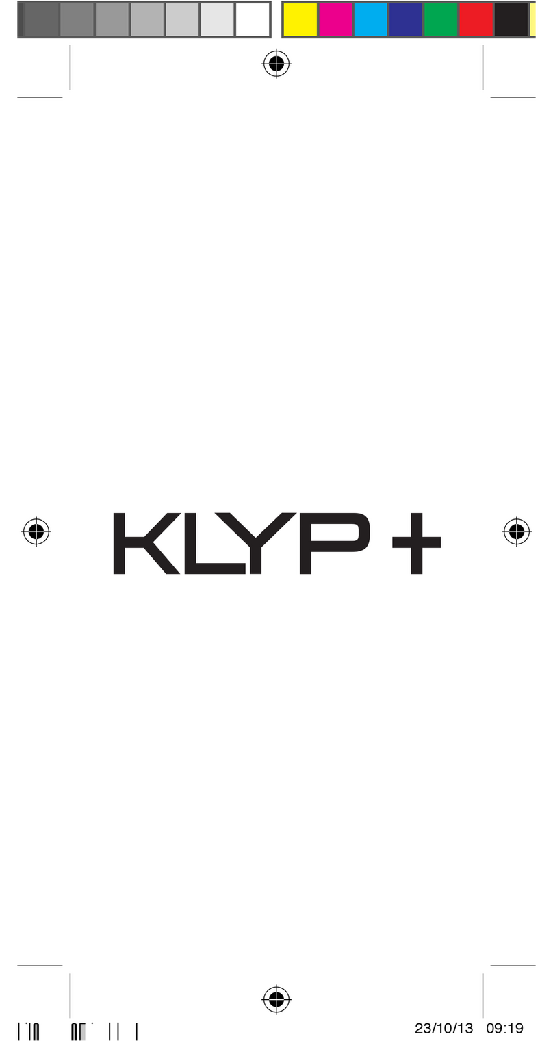 Manfrotto KLYP+ manual