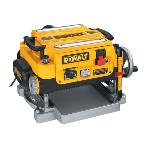 DeWalt DW735 User manual