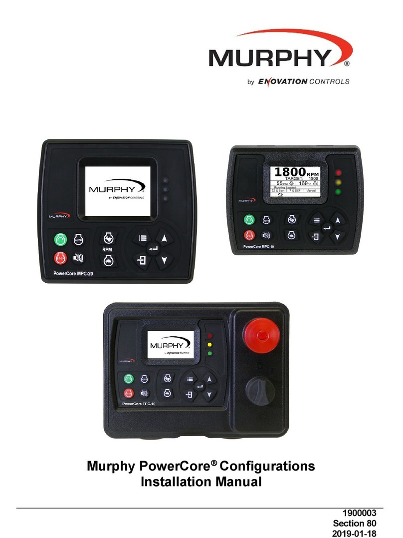 Murphy PowerCore MPC-20 User manual