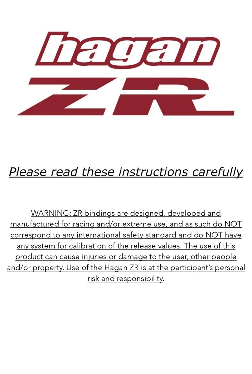 Hagan ZR User manual