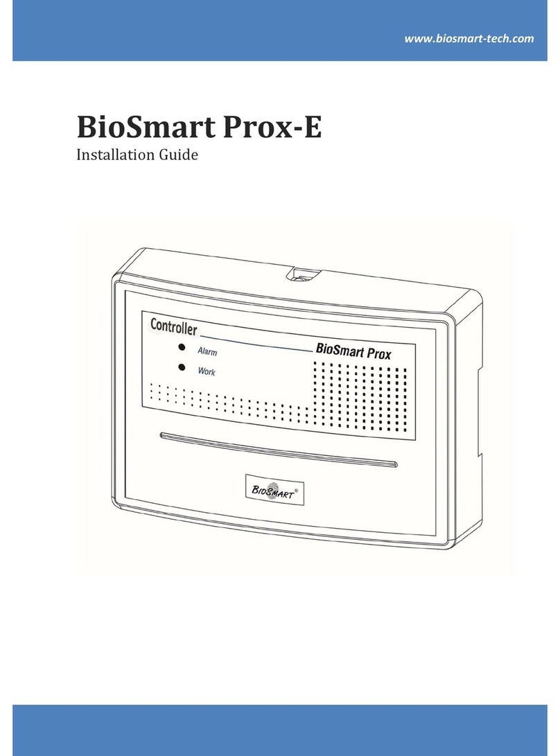 BioSmart Prox-E installation guide