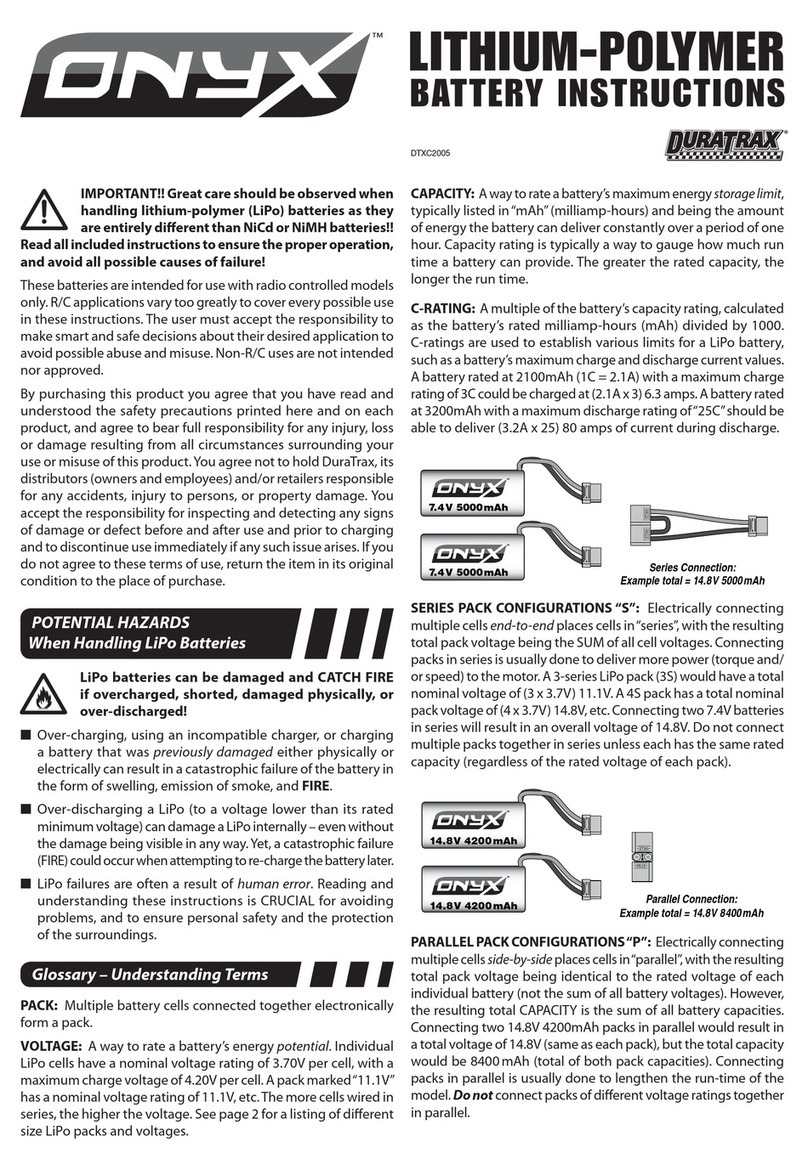 Duratrax ONYX DTXC2005 instructions