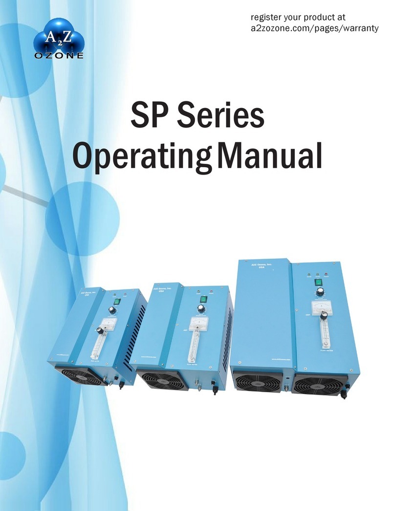 A2Z Ozone SP Series operating manual