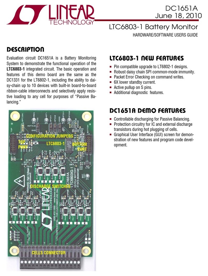 Linear LTC6803-1 Hardware/software users guide