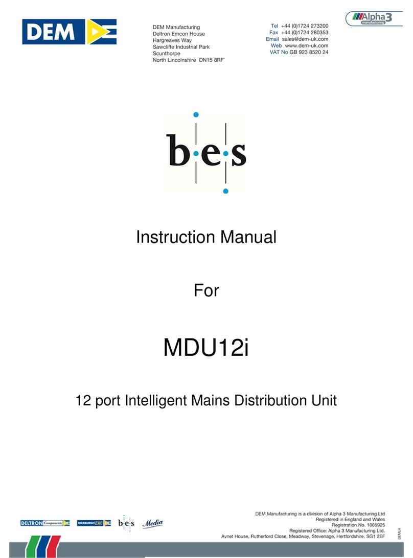 BES MDU12i Modular unit