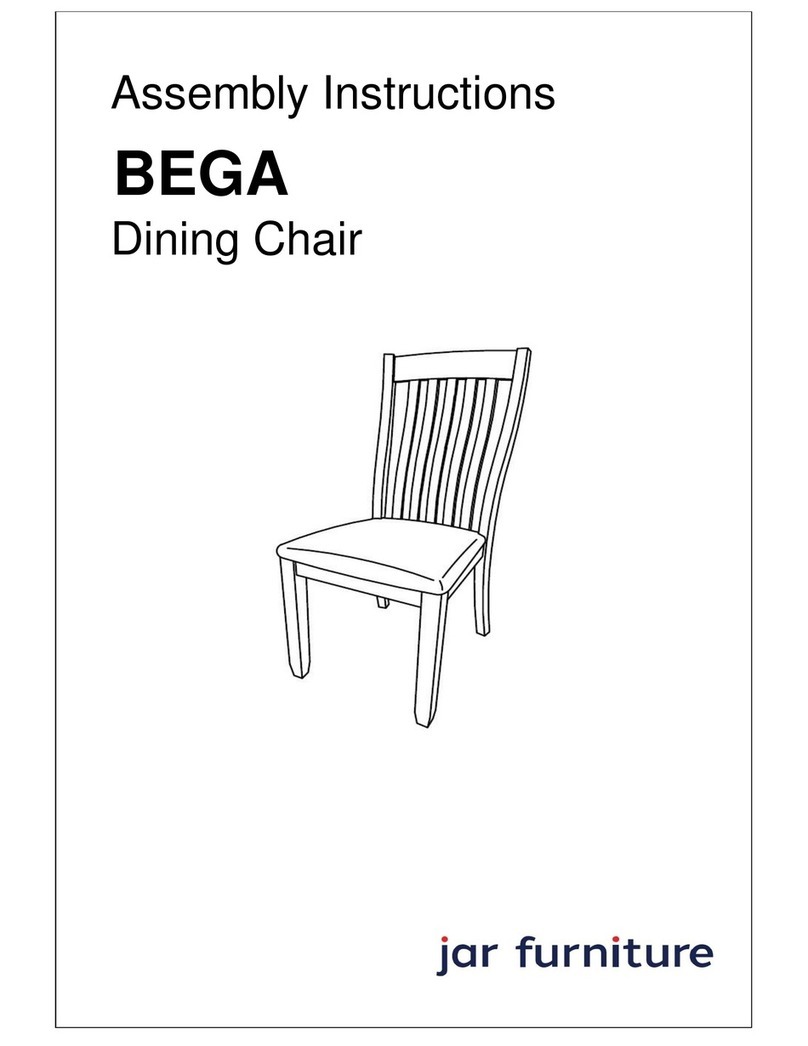 Jar Furniture BEGA Assembly instructions Jar Furniture BEGA Assembly instructions