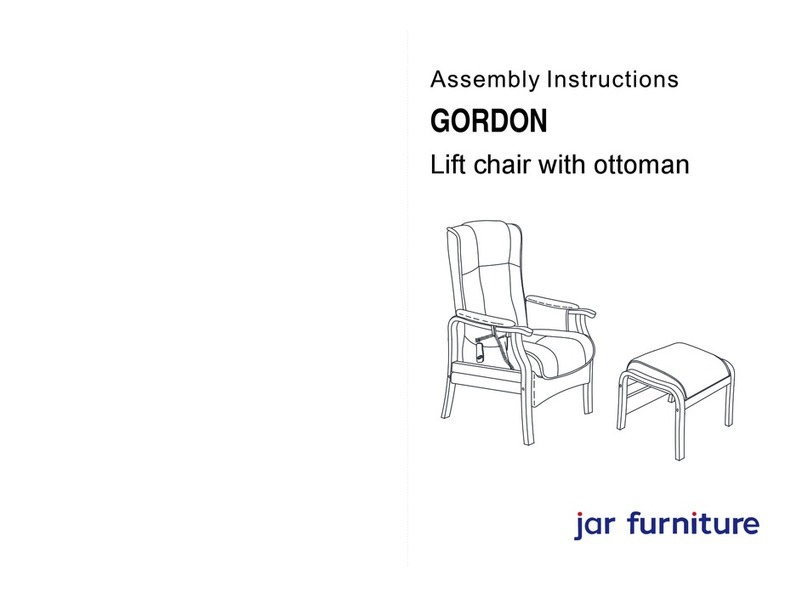 Jar Furniture GORDON Assembly instructions Jar Furniture GORDON Assembly instructions