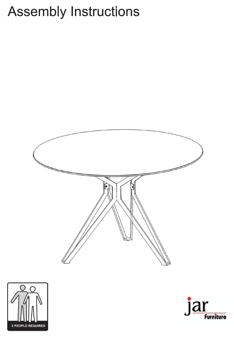 Jar Furniture Moon E165 Assembly instructions