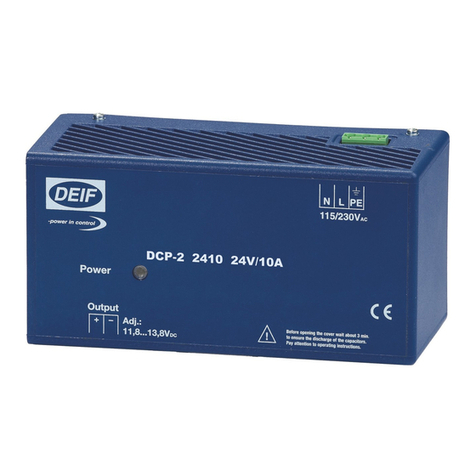 Deif DCP2 installation instructions