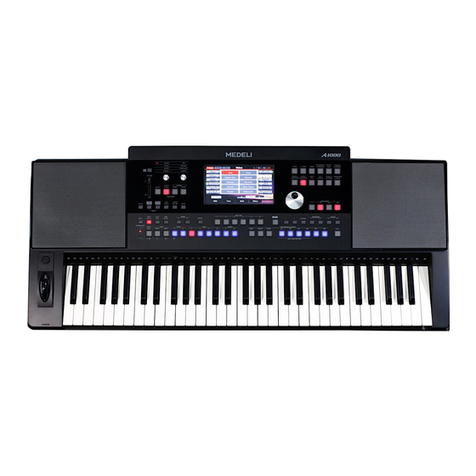 Medeli A1000 User manual