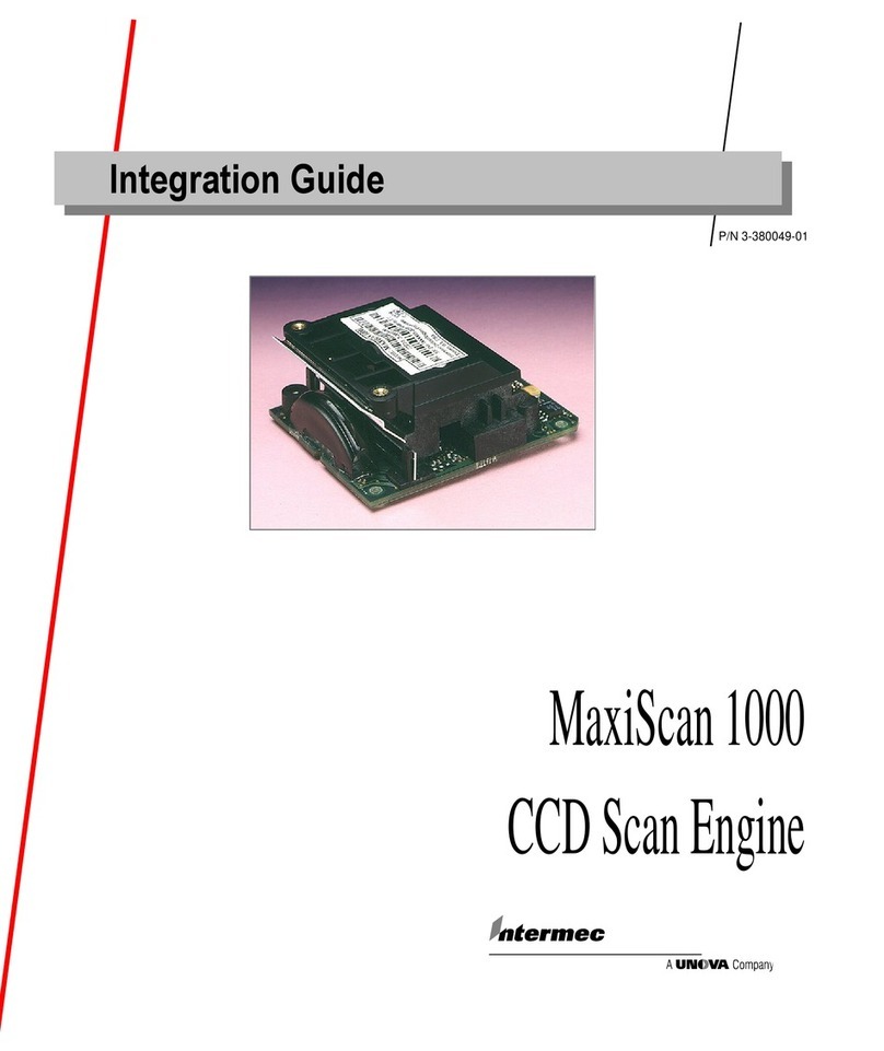 Intermec MaxiScan 1000 Quick setup guide Intermec MaxiScan 1000 Quick setup guide