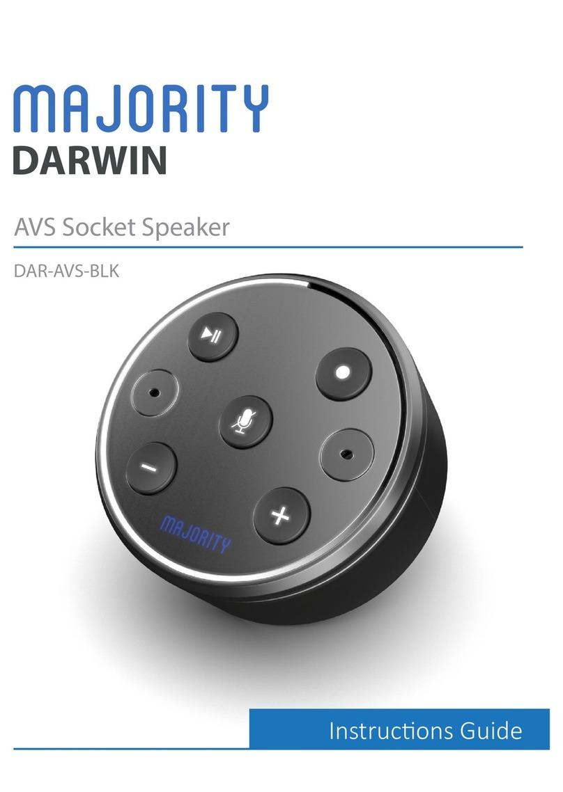 MAJORITY DARWIN DAR-AVS-BLK Manual