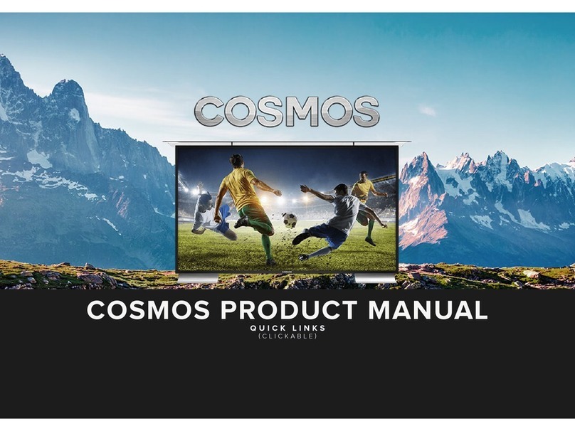 Evervue COSMOS COSTV-50-MB User manual Evervue COSMOS COSTV-50-MB User manual