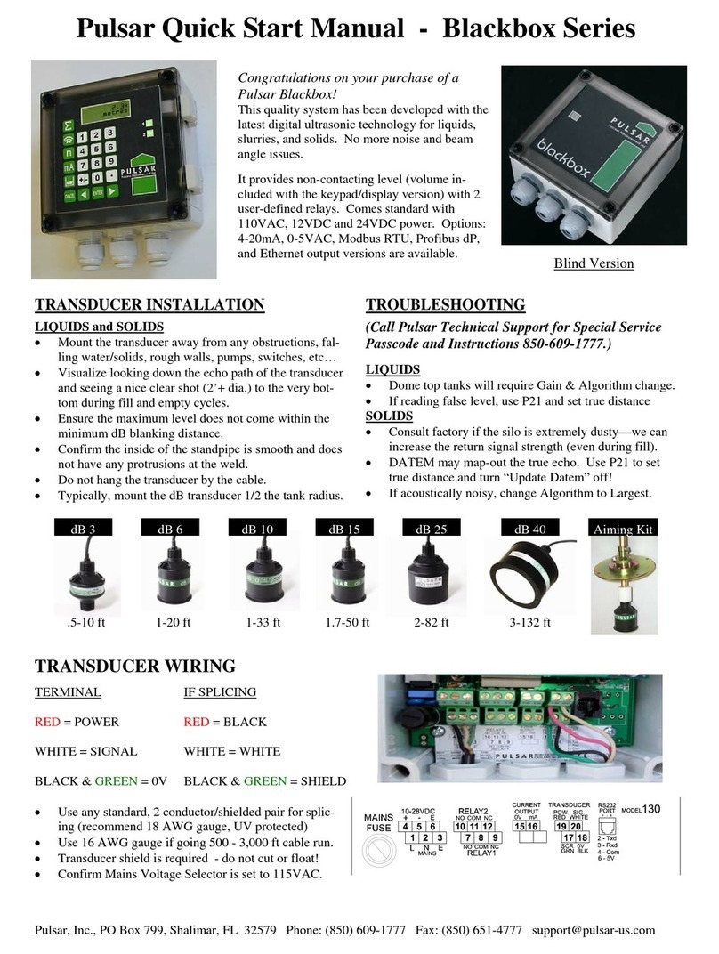 Pulsar Blackbox Quick start manual