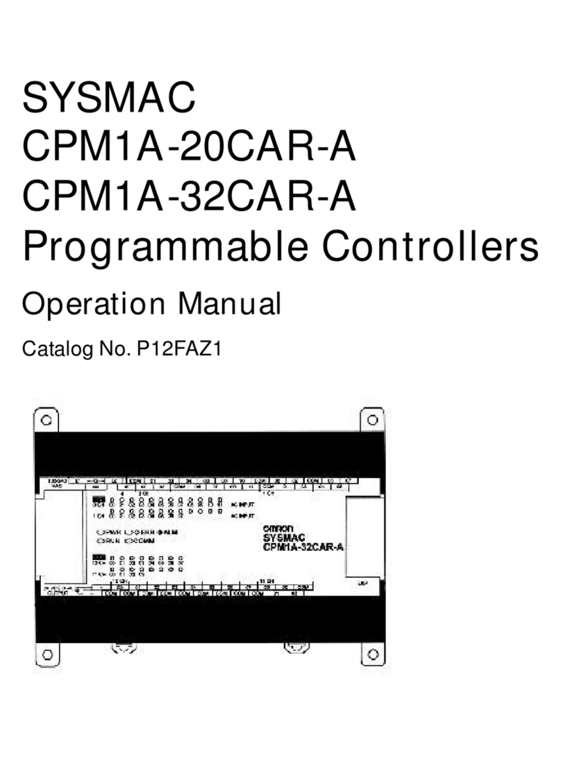 Sysmac CPM1A-20CAR-A Operation manual