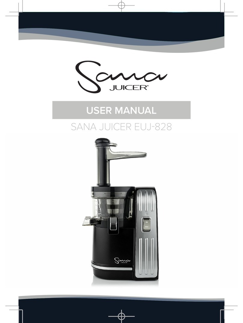 Sana EUJ-828 user manual