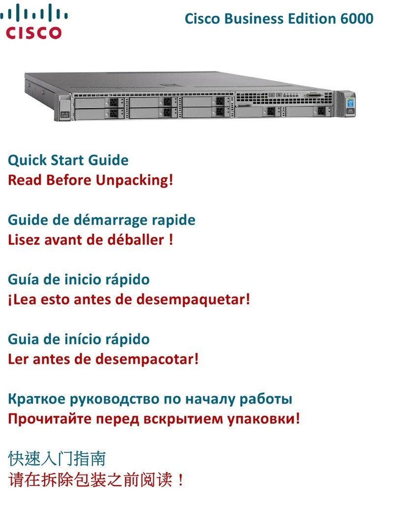 Cisco UCS C220 M4 User manual