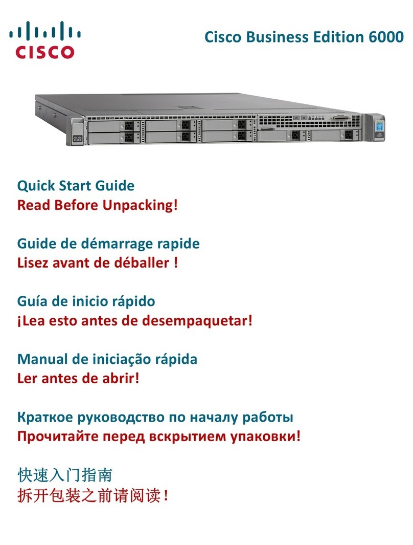 Cisco UCS C220 M4 quick start guide Cisco UCS C220 M4 quick start guide